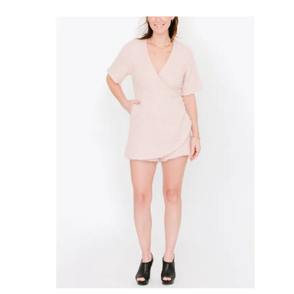 Smash and Tess x Hilary Duff the Tinsel Skorty in Pink Fizz, size medium